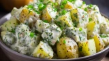 طريقة عمل سلطة البطاطس بالزبادي