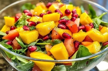 أكلة منعشة ومقاومة للشيخوخة - سلطة المانجو الإستوائية
