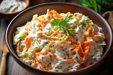 طريقة عمل سلطة الكرنب والجزر