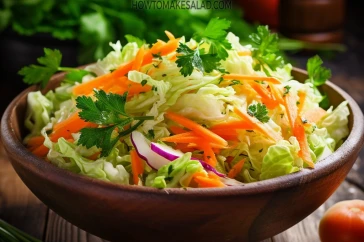 طريقة عمل سلطة الكرنب للتخسيس بالفيديو