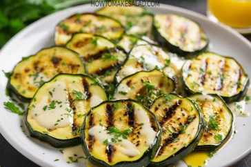 طريقة عمل سلطة الكوسا المشوية