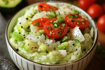 أفضل أكلة صحية تكسر الملل - سلطة الأفوكادو المكسيكية