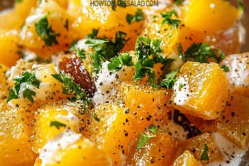 سلطة البرتقال والزبادي - تبريد وانتعاش في دقائق