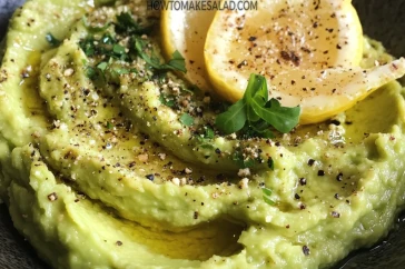 أفضل وصفة للمناعة - سلطة الأفوكادو بالليمون والثوم