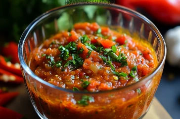 من أشهر مقبلات اللحوم - سلطة الطماطم للكبسة