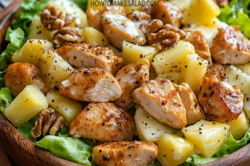 طريقة عمل سلطة تشيكن هاواي